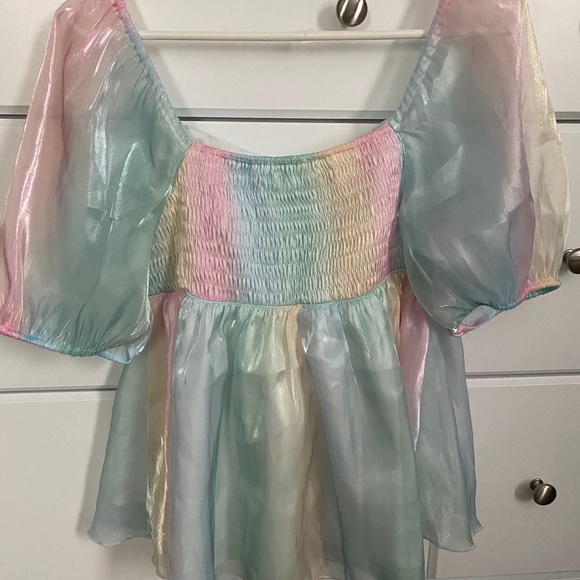 Beavaly Boutique Rainbow Top - Picture 3 of 4